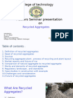 Mtech Seminar 1 Recycled Agg 2