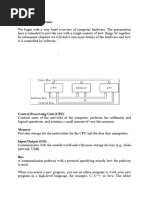 Computer Subsystems