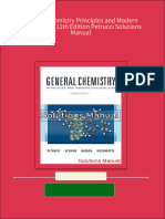 Instant download General Chemistry Principles and Modern Applications 11th Edition Petrucci Solutions Manual pdf all chapter