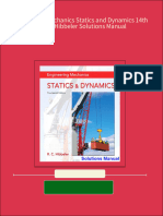 Download full Engineering Mechanics Statics and Dynamics 14th Edition Hibbeler Solutions Manual all chapters