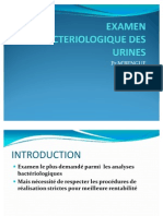 Examen Cytobacteriologique Des Urines