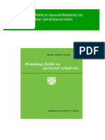 Rotating Fields in General Relativity 1st Edition Jamal Nazrul Islam All Chapter Instant Download