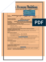 Plantilla Ficha de Recursos Turísticos