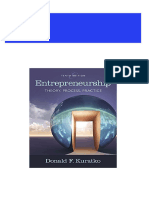 (eBook PDF) Entrepreneurship Theory Process Practice 10th by Donald all chapter instant download