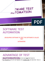 15.Software Test Automation