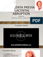 placenta previa and abruptio placenta