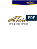 Attain Enterprises LTD Profile