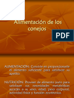 Clase 4. Alimentacion de Los Conejos