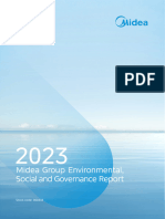 2023 Midea Group Environmental Social and Governance Report April 2024