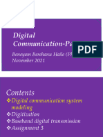 Lecture Digital Communications I