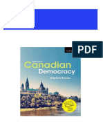 Instant Download (Ebook PDF) Canadian Democracy 8th Edition by Stephen Brooks PDF All Chapter