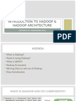 Unit-2 - Introduction To Hadoop and Hadoop Architecture