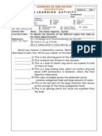 Science 8 Biology LAS 2 Review Assessment