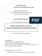 Apport Processus Qualité Cabinet Dentaire