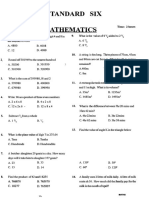 Standard 6 SET 1