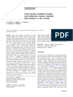 Neuromuscular Adaptations During Combined Strength and Endurance Training in Endurance Runners: Maximal Versus Explosive Strength Training or A Mix of Both