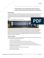 MD40 Patch Panel Data Sheet