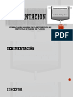 Capitulo 3. - Sedimentacion