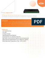 WI-POS164R - Rack-Mounted PLC Splitter - Datasheet