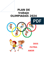 Plan Olimpiadas 2024