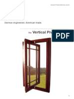 Vertical Pivot Window