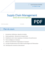 Supply Chain Management - Support de Cours (Séance 1-3)