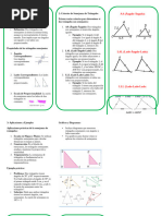 Triptico Semenjanzas de Triangulos