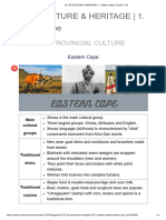 L5 - SA CULTURE & HERITAGE - 1. Eastern Cape - Tourism 11E