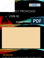 1. SUBJECT PRONOUNS