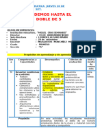 Sesion de Matematica Jueves 20 de Setiembre