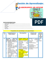 2° Sesión Día 5 Com Elaboramos Un Afiche