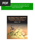 Southern West Cameroon Revisited 1950 1972 Volume One Unveiling Inescapable Traps 1st Edition Anthony Ndi Download PDF