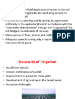 1 Introduction To Irrigation