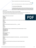 Class 7 Science Electric Current and Its Effects MCQs, Multiple Choice Questions