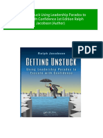 Get Getting Unstuck Using Leadership Paradox to Execute with Confidence 1st Edition Ralph Jacobson (Author) free all chapters