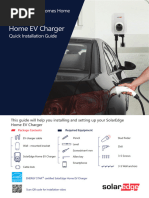 Smart Ev Charger Quick Installation Guide Na