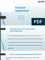 Curriculum Development Process Class Presentation 3