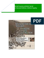 (FREE PDF Sample) Maxillofacial Trauma Esthetic Facial Reconstruction Second Edition. Edition Eppley Ebooks