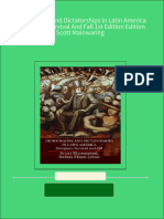 Democracies and Dictatorships in Latin America Emergence Survival and Fall 1st Edition Edition Scott Mainwaring 2024 Scribd Download