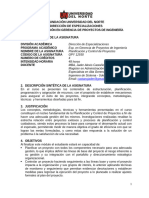 UNorte-EGPI-PCP-00 Parcelación Curso Planificación y Control de Proyectos