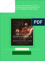 War and Diplomacy in The Napoleonic Era Sir Charles Stewart Castlereagh and The Balance of Power in Europe 1st Edition Reider Payne