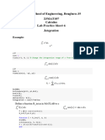 23MAT107 Calculus Lab6