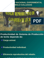 Manejo Reproductivo de Ganadería de Leche y Carne 2008