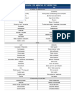 Medical Terminology