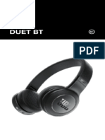 Manual Fone JBL Duet BT QSG