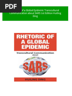 (FREE PDF Sample) Rhetoric of A Global Epidemic Transcultural Communication About SARS 1st Edition Huiling Ding Ebooks