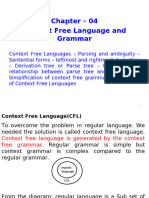 Chapter 3 - Context Free Language