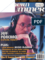 Modern Drummer - Jeff Porcaro - Dezembro 1992