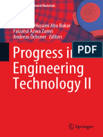 - PROGRESS IN ENGINEERING TECHNOLOGY II.-SPRINGER NATURE (2020)