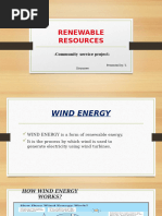 Renewable Resourses